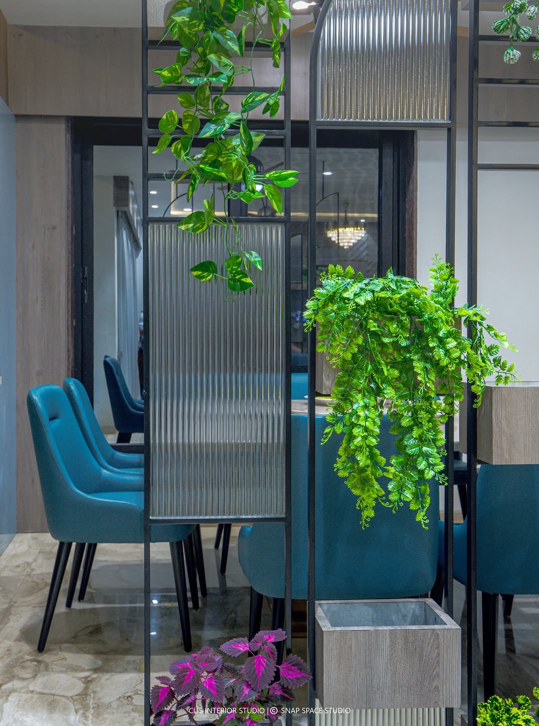 Dining screen, photographed