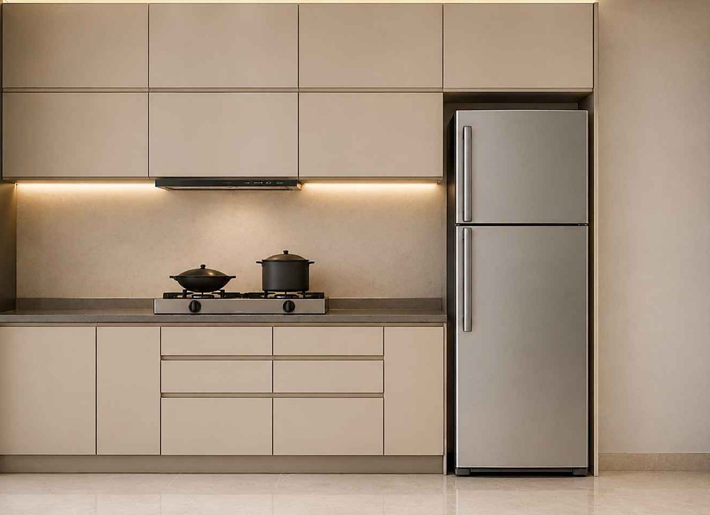 Kitchen, cooking wall
